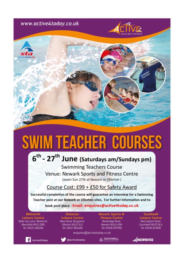 Swim Teacher Course